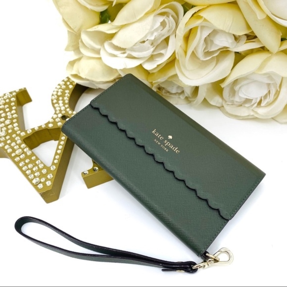 Kate Spade Wallet iPhone X Cell Phone Case - Picture 2 of 8